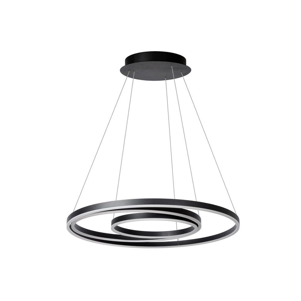 Lucide Moderne hanglampTriniti dimbaar zwart - 46402/99/30